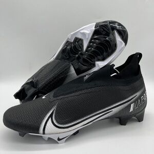 Nike Mens Vapor Edge Elite 360 Flyknit Black Football Cleats CV6282-009 NEW